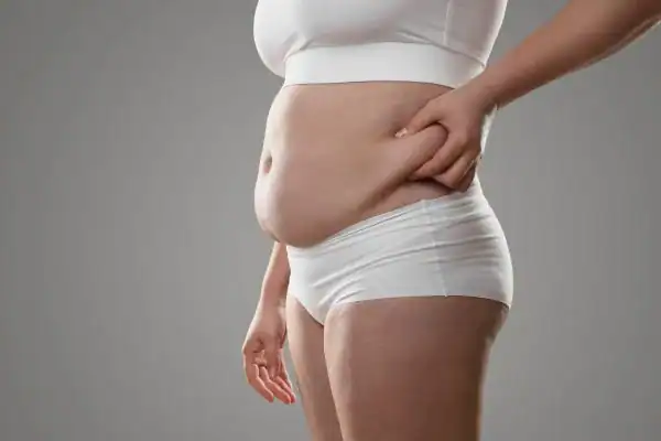 The Hidden Connection: How Stress Shapes Your Fitness and Body Composition 1 Image of stress belly Rushden How Lipo 360 can help manage your symptoms