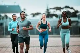 Achieving the Perfect Tone: How Often Should You Exercise for Results? 3 image of man and 3 women doing cardio exercise Rushden to help tone and remove fat from the body.